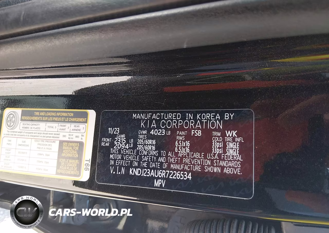 2024 Kia Soul Lx VIN:KNDJ23AU6R7226534 - 9
