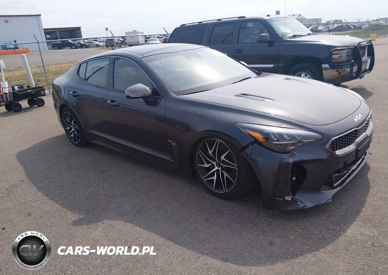 2022 Kia Stinger Gt-Line VIN:KNAE35LD3N6100913 - 1