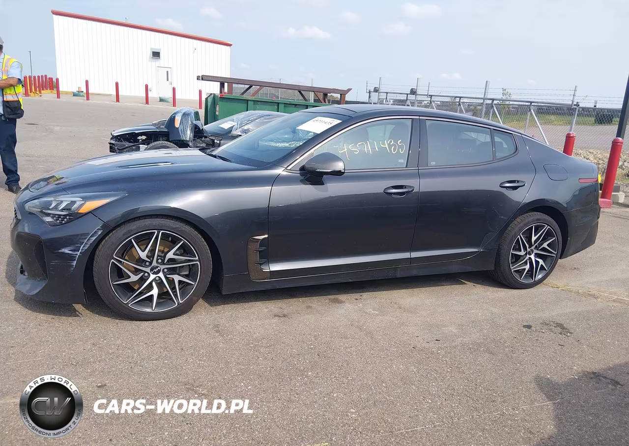 2022 Kia Stinger Gt-Line VIN:KNAE35LD3N6100913 - 14
