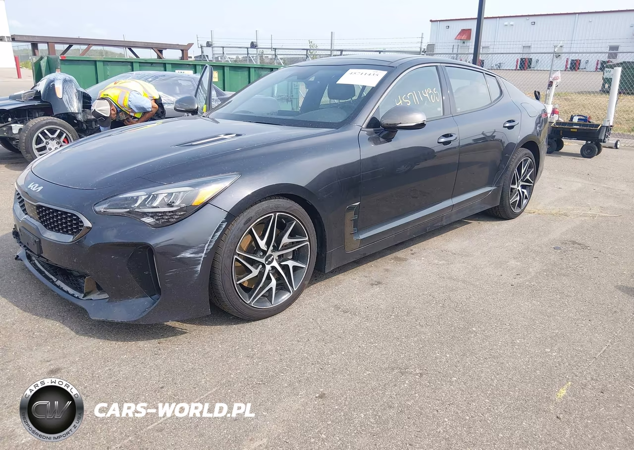 2022 Kia Stinger Gt-Line VIN:KNAE35LD3N6100913 - 2