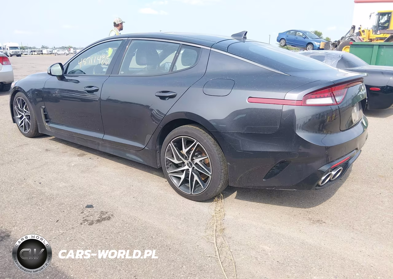 2022 Kia Stinger Gt-Line VIN:KNAE35LD3N6100913 - 3