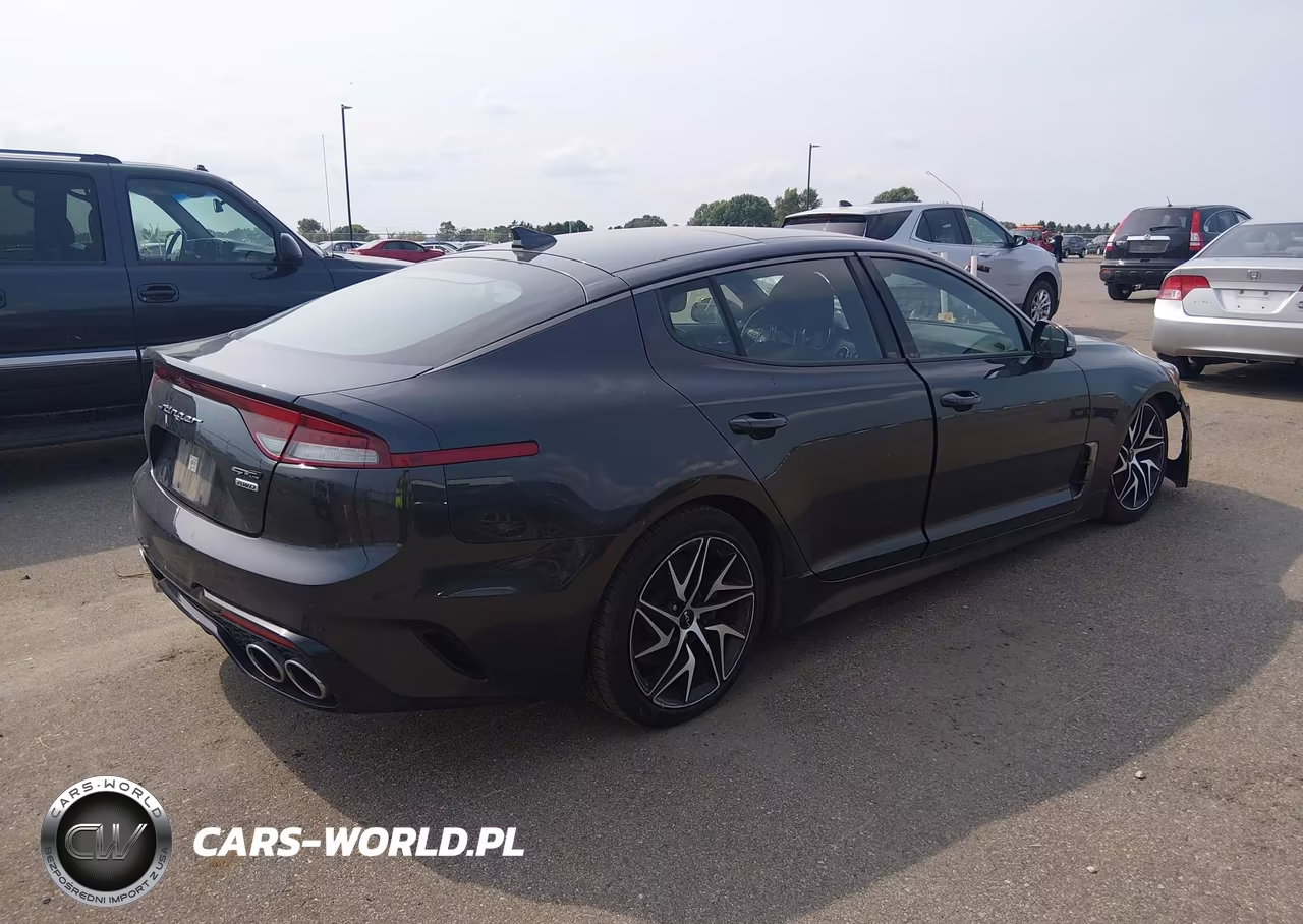 2022 Kia Stinger Gt-Line VIN:KNAE35LD3N6100913 - 4