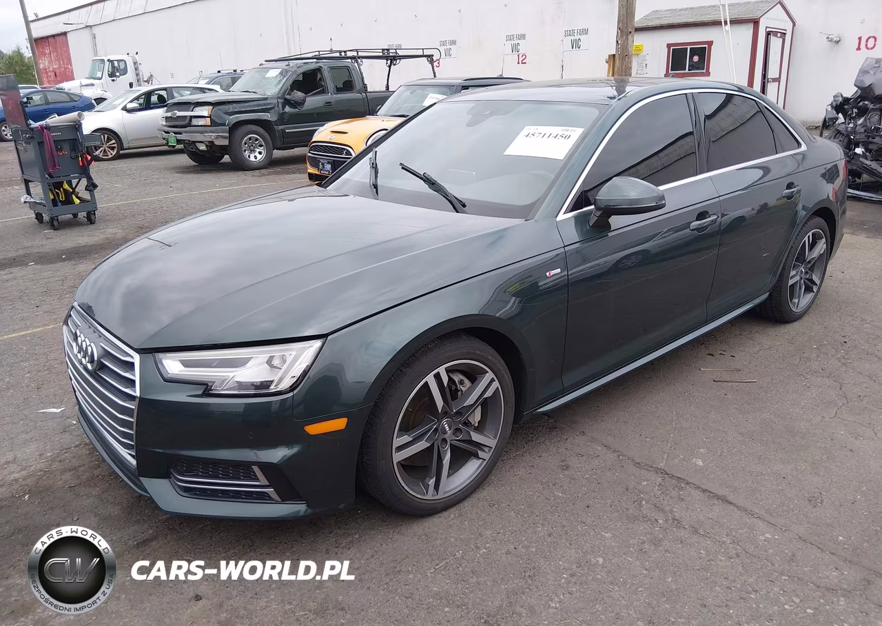 2017 Audi A4 Premium Plus VIN:WAUENAF43HN014316 - 2