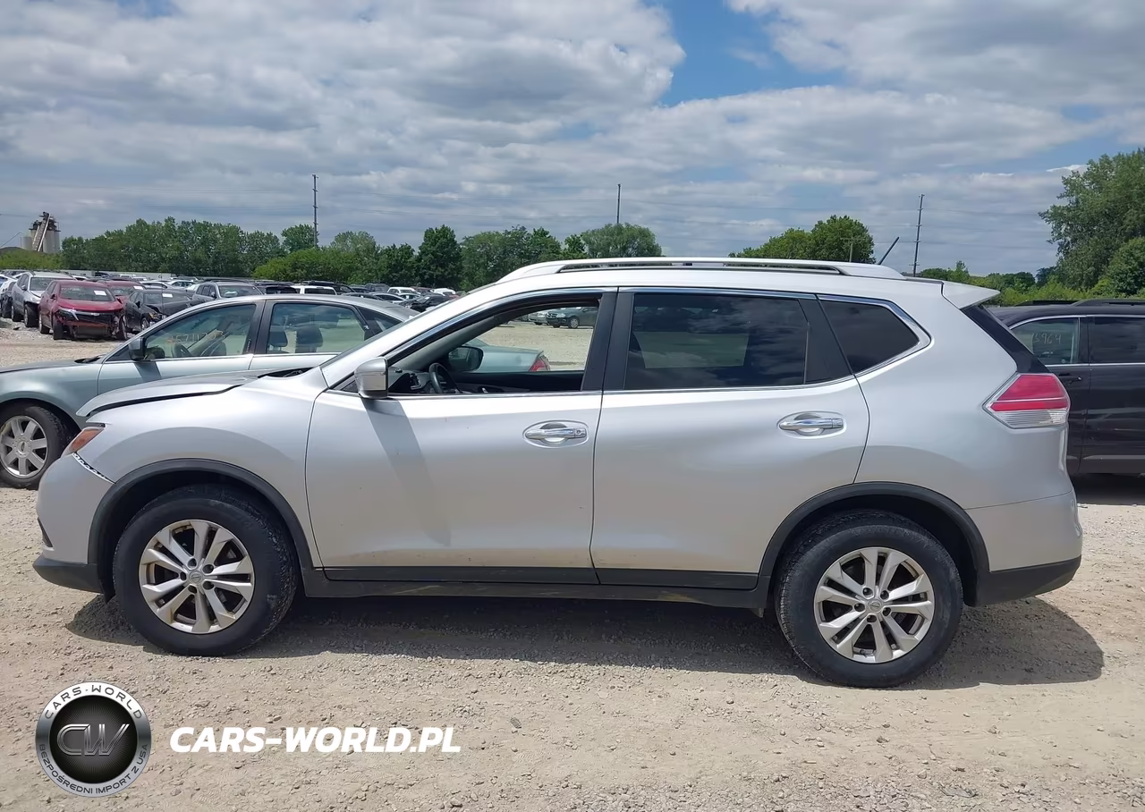 2015 Nissan Rogue Sv VIN:KNMAT2MV9FP538452 - 15