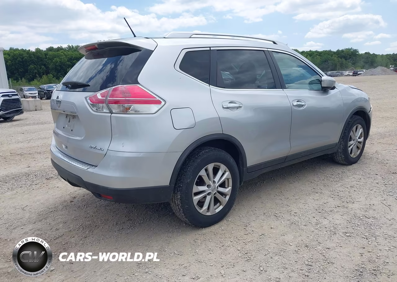 2015 Nissan Rogue Sv VIN:KNMAT2MV9FP538452 - 4