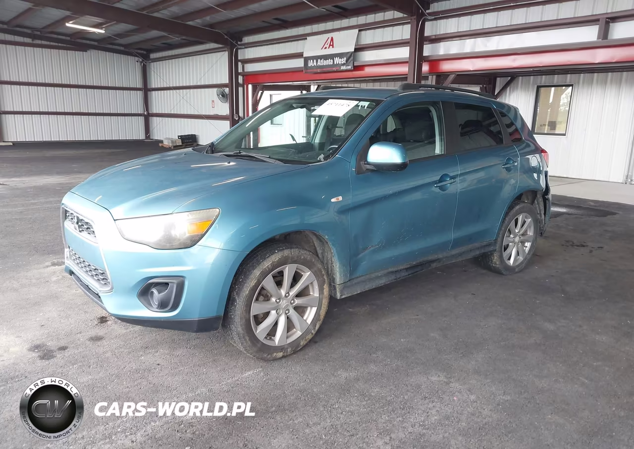 2013 Mitsubishi Outlander Sport Es VIN:4A4AP3AU4DE008896 - 2