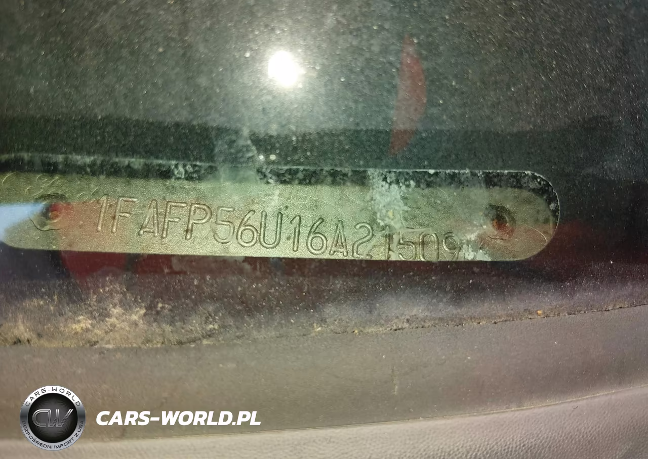 2006 Ford Taurus Sel VIN:1FAFP56U16A215098 - 9