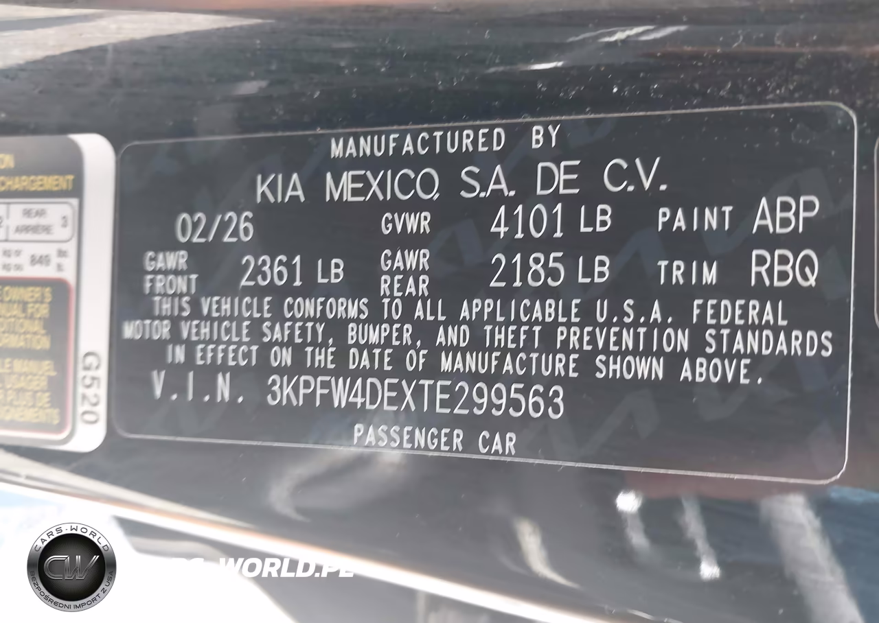 2026 Kia K4 Gt-Line VIN:3KPFW4DEXTE299563 - 9