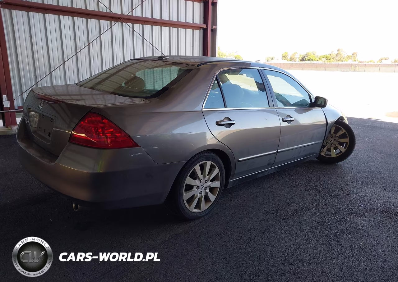 2007 Honda Accord 3.0 Ex VIN:1HGCM66537A033118 - 4