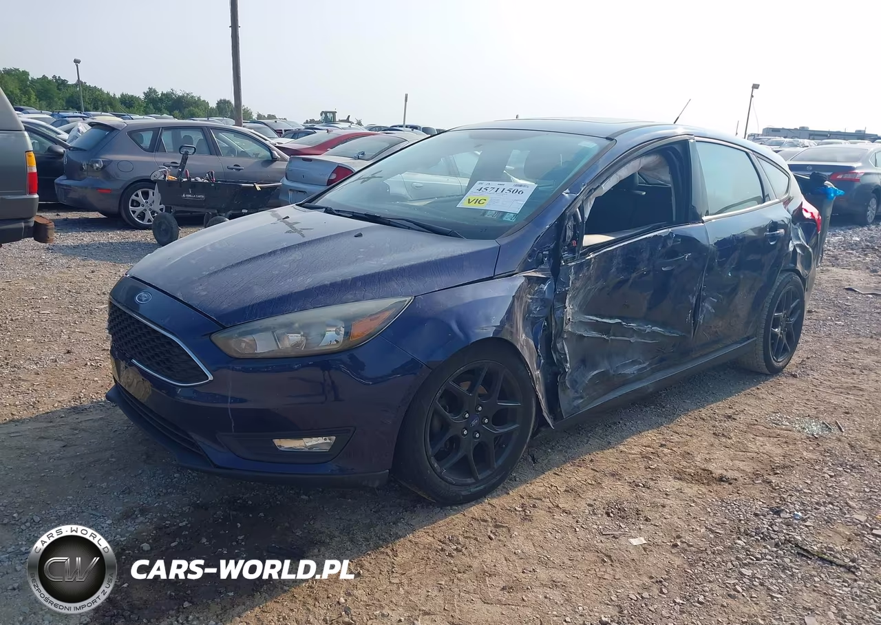 2016 Ford Focus Se VIN:1FADP3K22GL382155 - 2
