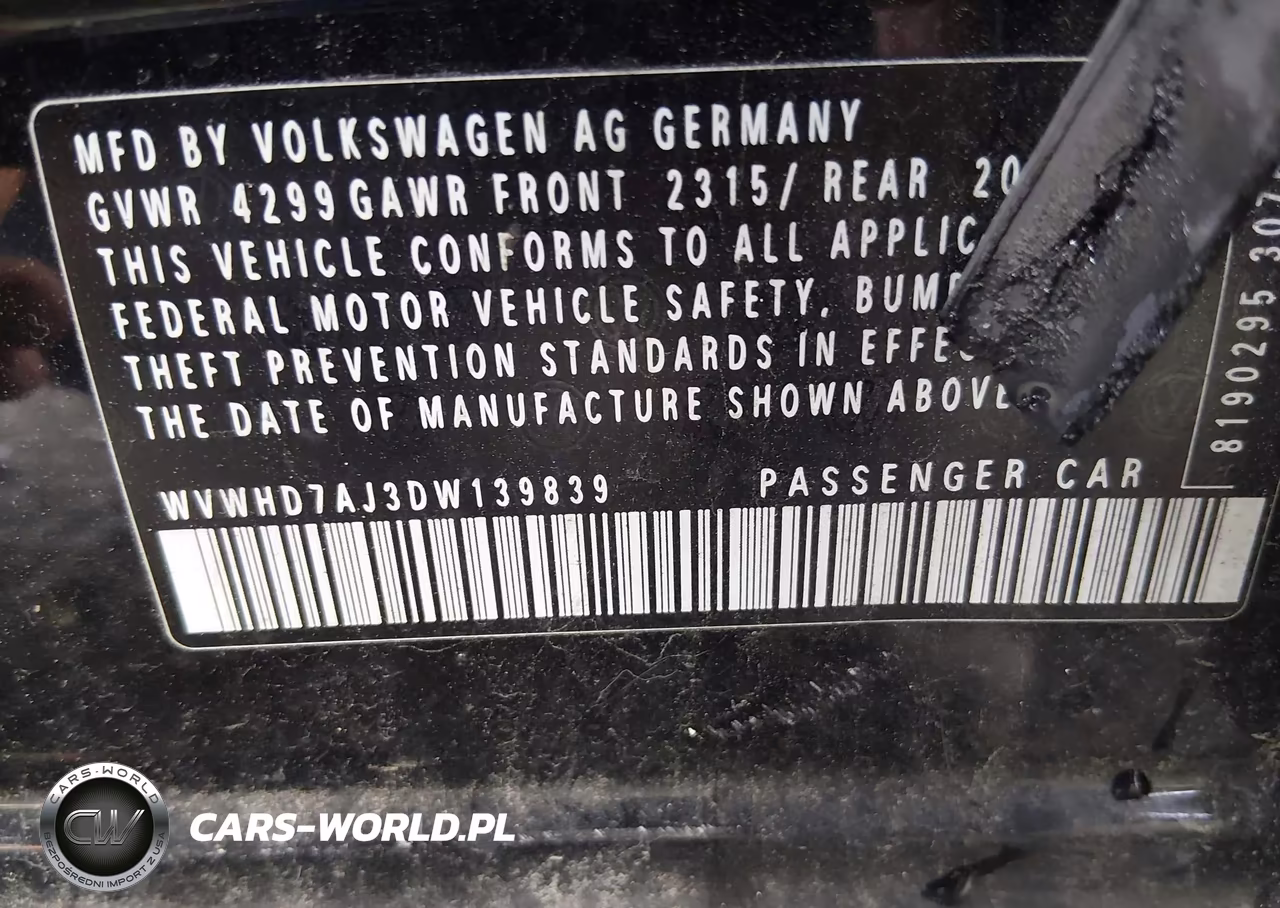 2013 Volkswagen Gti Wolfsburg Edition VIN:WVWHD7AJ3DW139839 - 9