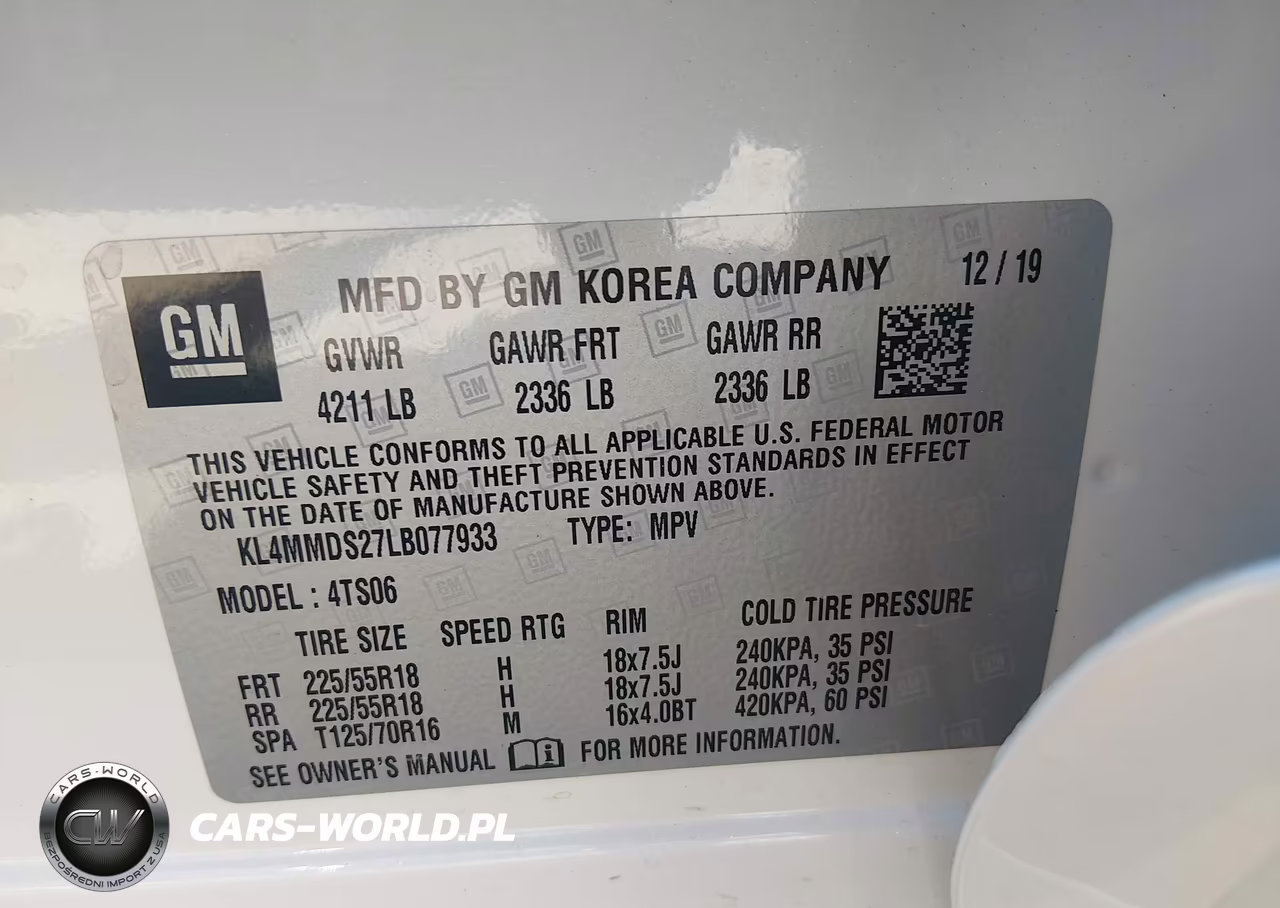 2020 Buick Encore Gx Fwd Select VIN:KL4MMDS27LB077933 - 9