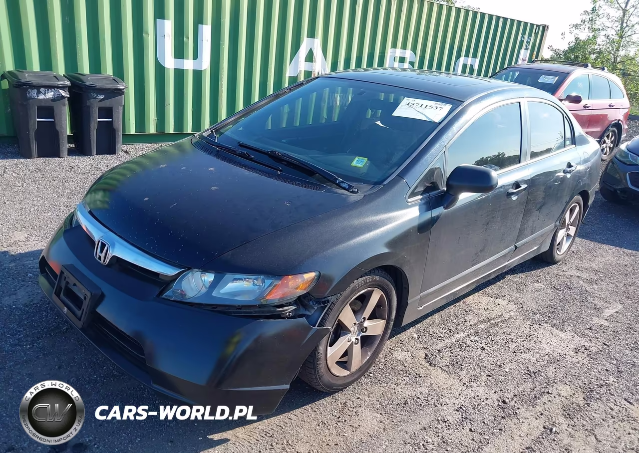 2007 Honda Civic Ex VIN:1HGFA16827L033411 - 2