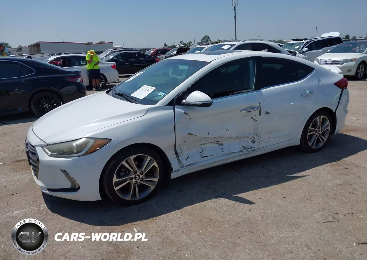 2017 Hyundai Elantra Limited VIN:5NPD84LF0HH027540 - 2