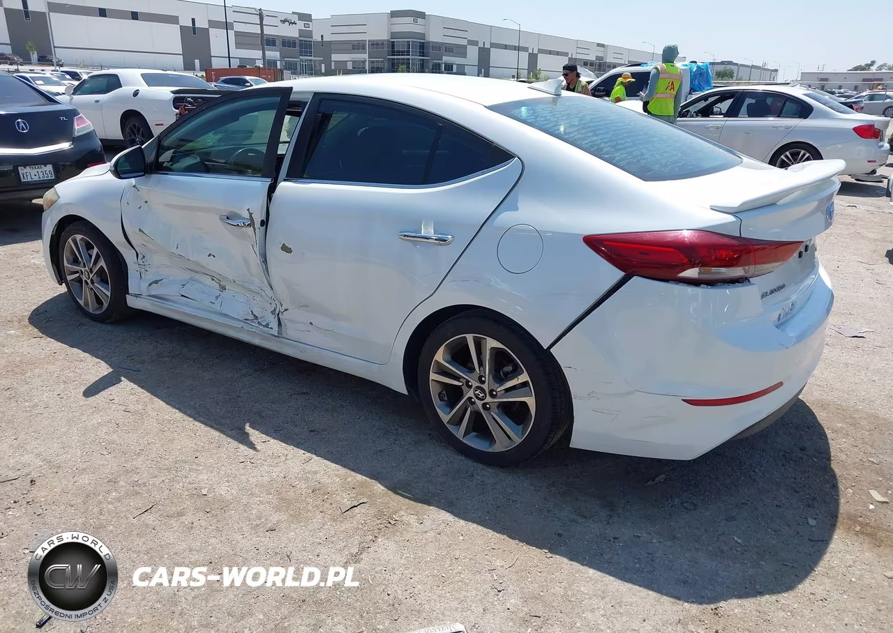 2017 Hyundai Elantra Limited VIN:5NPD84LF0HH027540 - 3