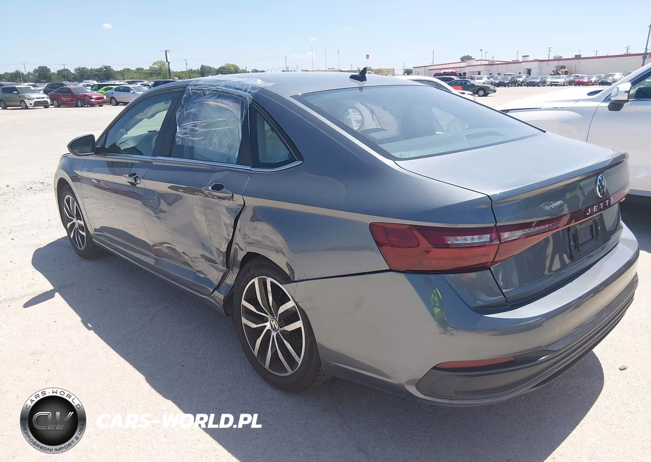 2025 Volkswagen Jetta 1.5T Se VIN:3VWEX7BU0SM021826 - 3