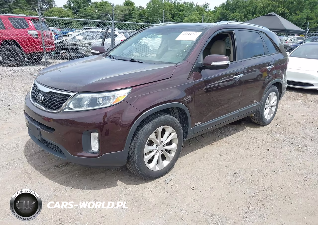 2014 Kia Sorento Ex V6 VIN:5XYKUDA7XEG531627 - 2
