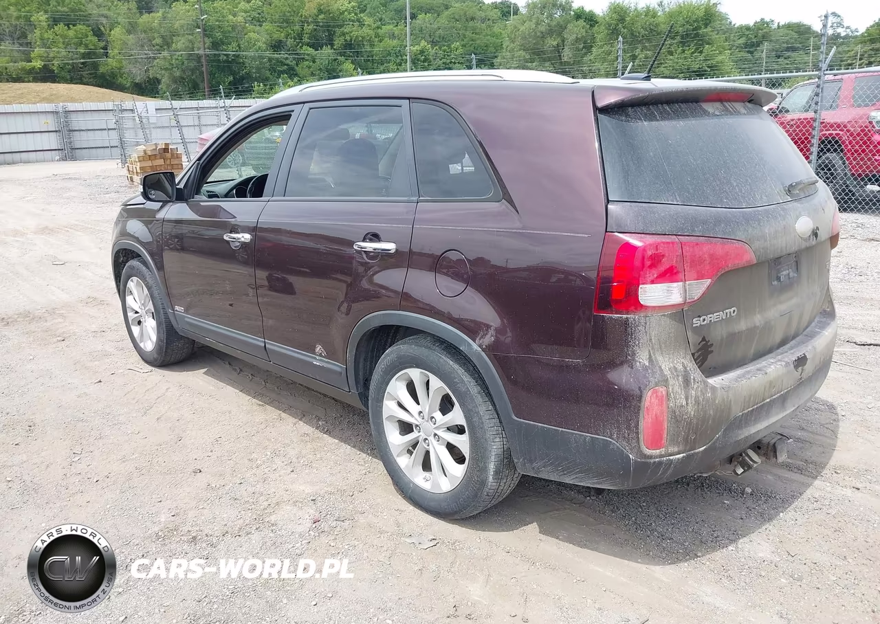 2014 Kia Sorento Ex V6 VIN:5XYKUDA7XEG531627 - 3