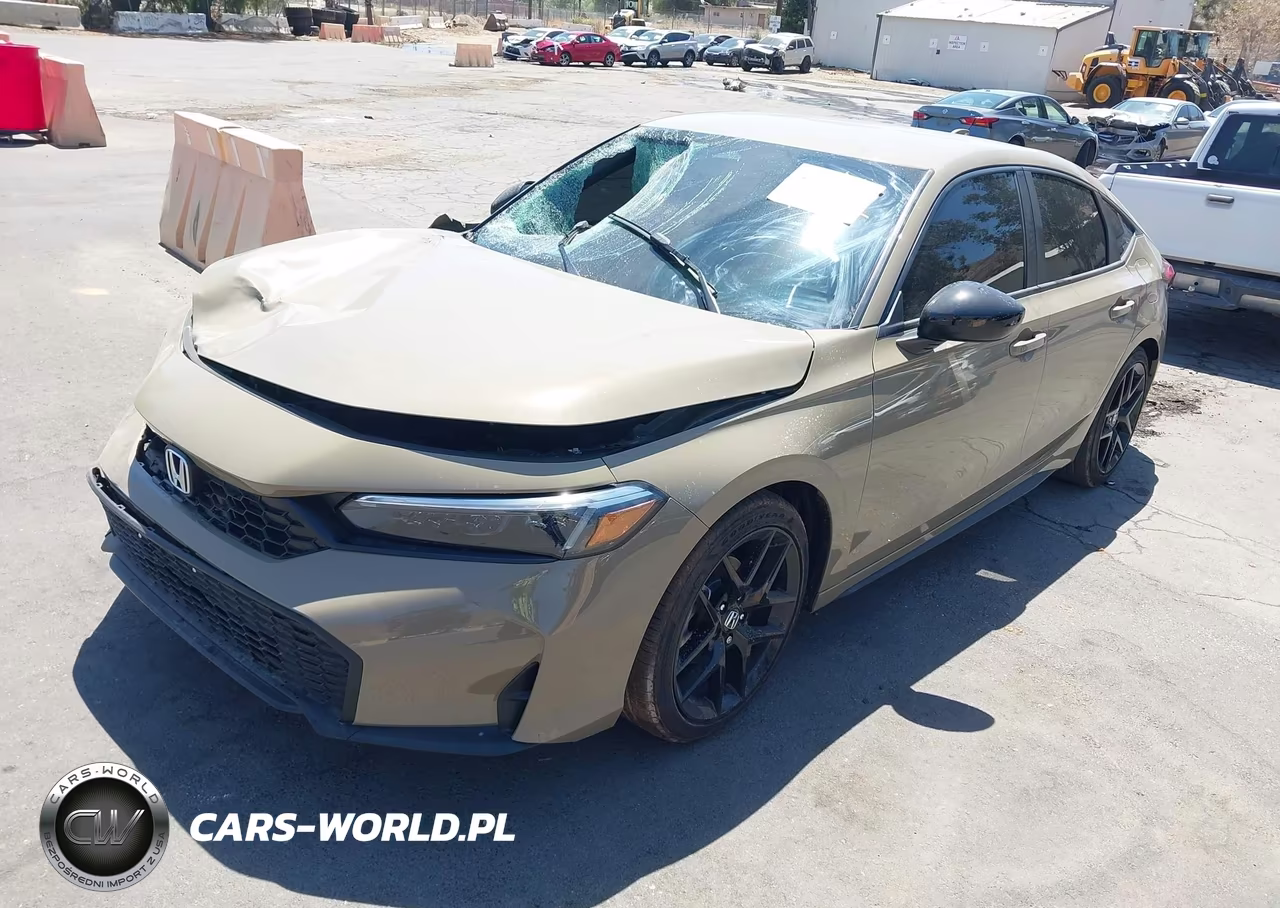 2025 Honda Civic Sedan Sport VIN:19XFL2H85SE017412 - 2