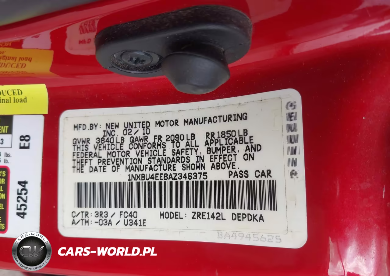 2010 Toyota Corolla Le VIN:1NXBU4EE8AZ346375 - 9