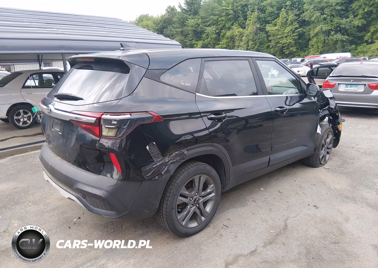 2021 Kia Seltos Lx VIN:KNDEPCAA4M7045952 - 4