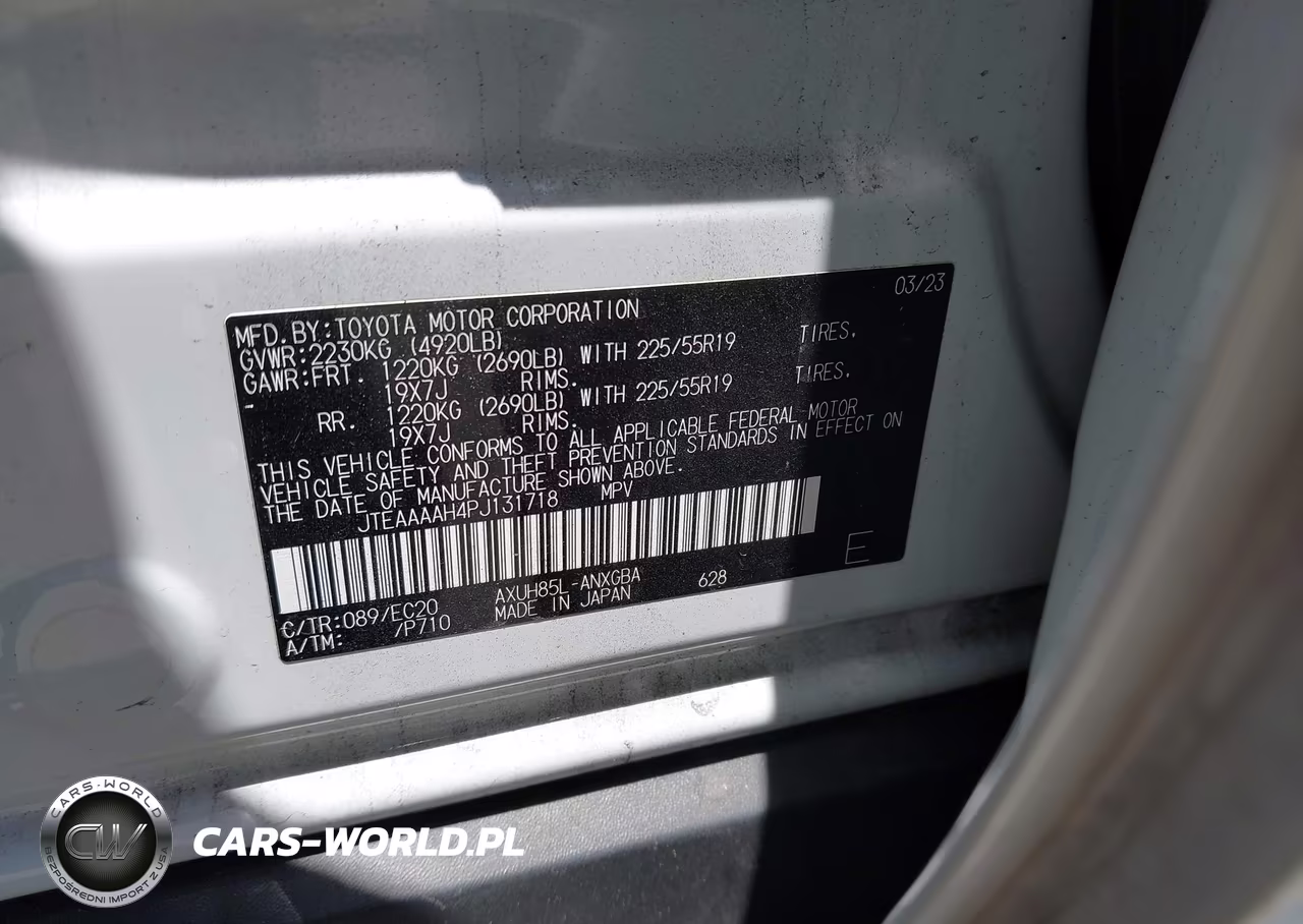 2023 Toyota Venza Xle VIN:JTEAAAAH4PJ131718 - 9