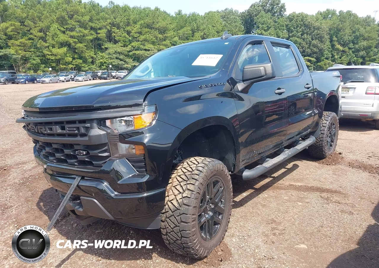 2023 Chevrolet Silverado 1500 4Wd Short Bed Custom VIN:1GCPDBEK1PZ128827 - 2