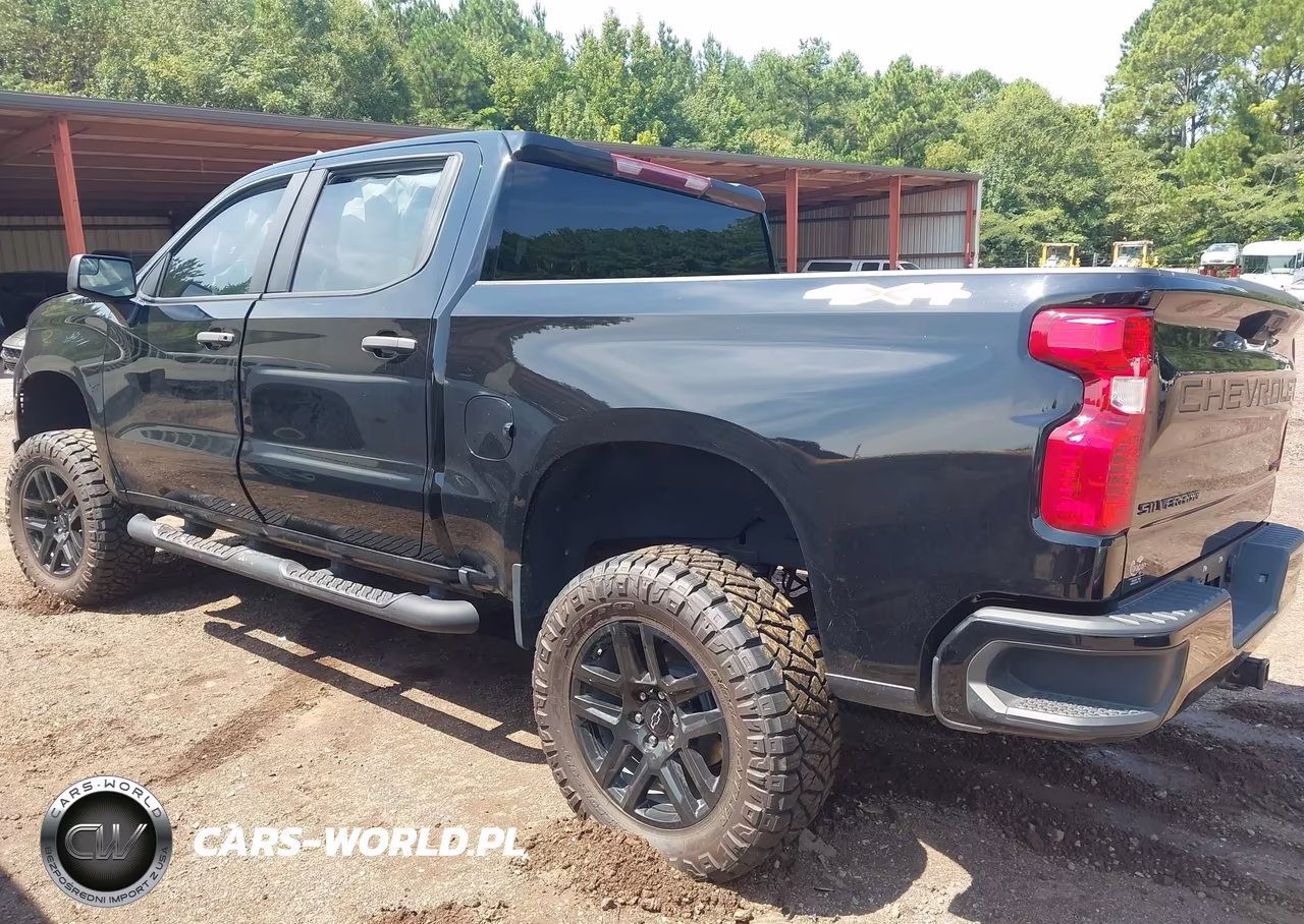2023 Chevrolet Silverado 1500 4Wd Short Bed Custom VIN:1GCPDBEK1PZ128827 - 3