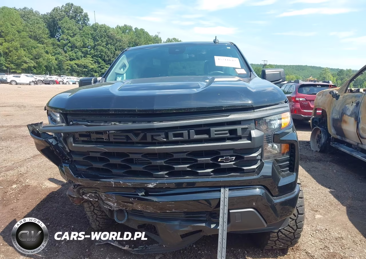 2023 Chevrolet Silverado 1500 4Wd Short Bed Custom VIN:1GCPDBEK1PZ128827 - 6