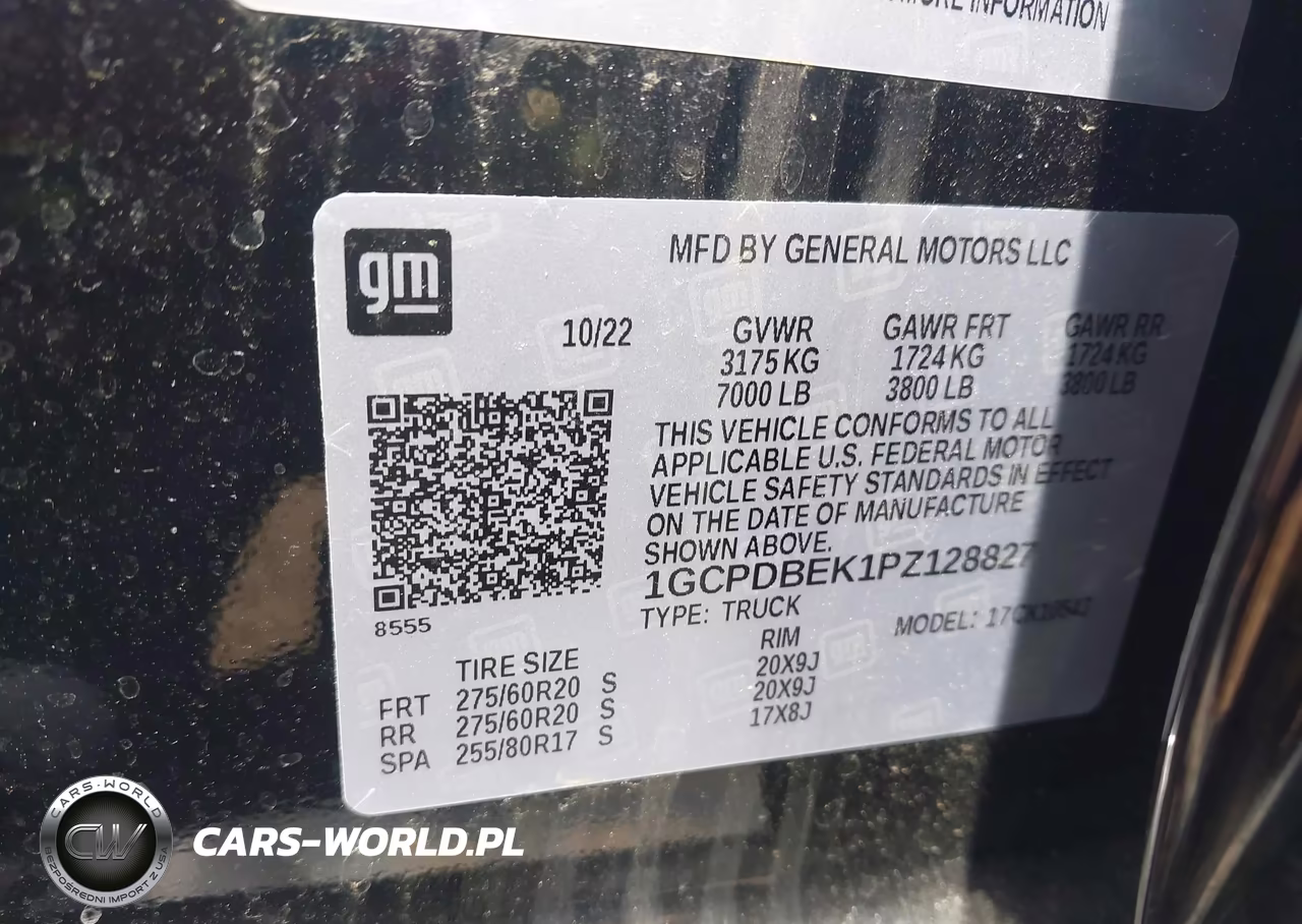2023 Chevrolet Silverado 1500 4Wd Short Bed Custom VIN:1GCPDBEK1PZ128827 - 9