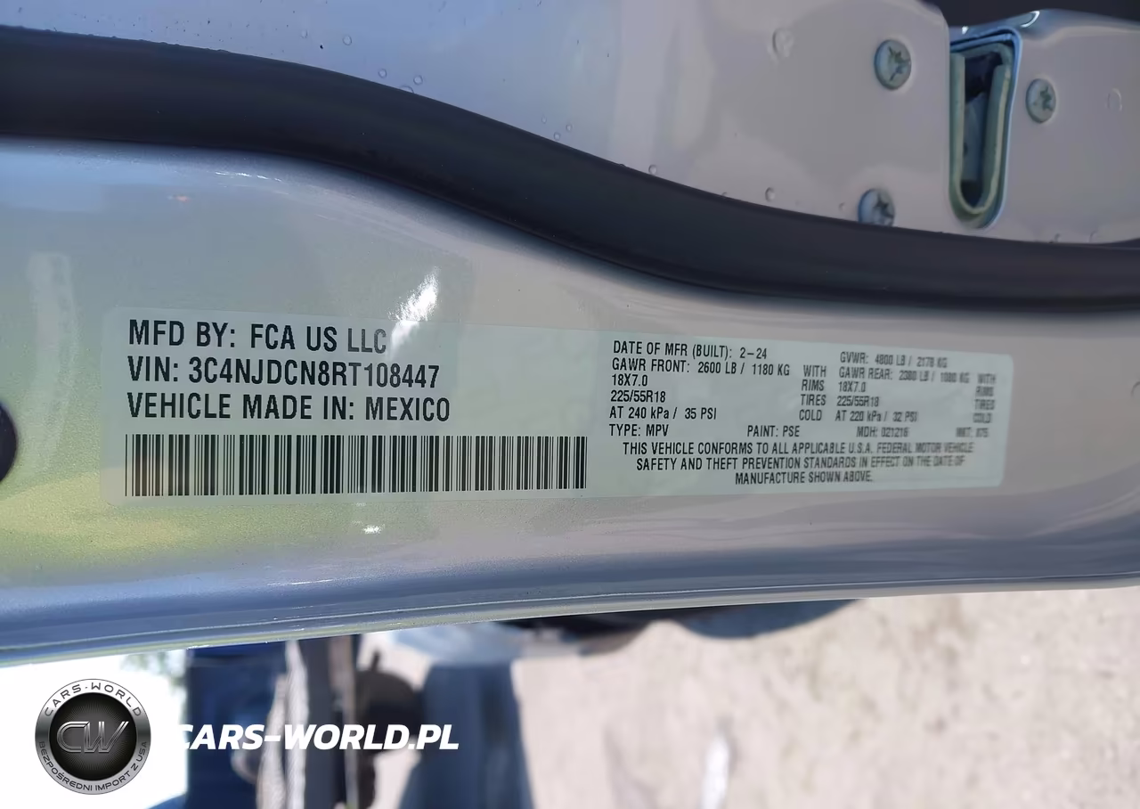 2024 Jeep Compass Limited 4X4 VIN:3C4NJDCN8RT108447 - 9