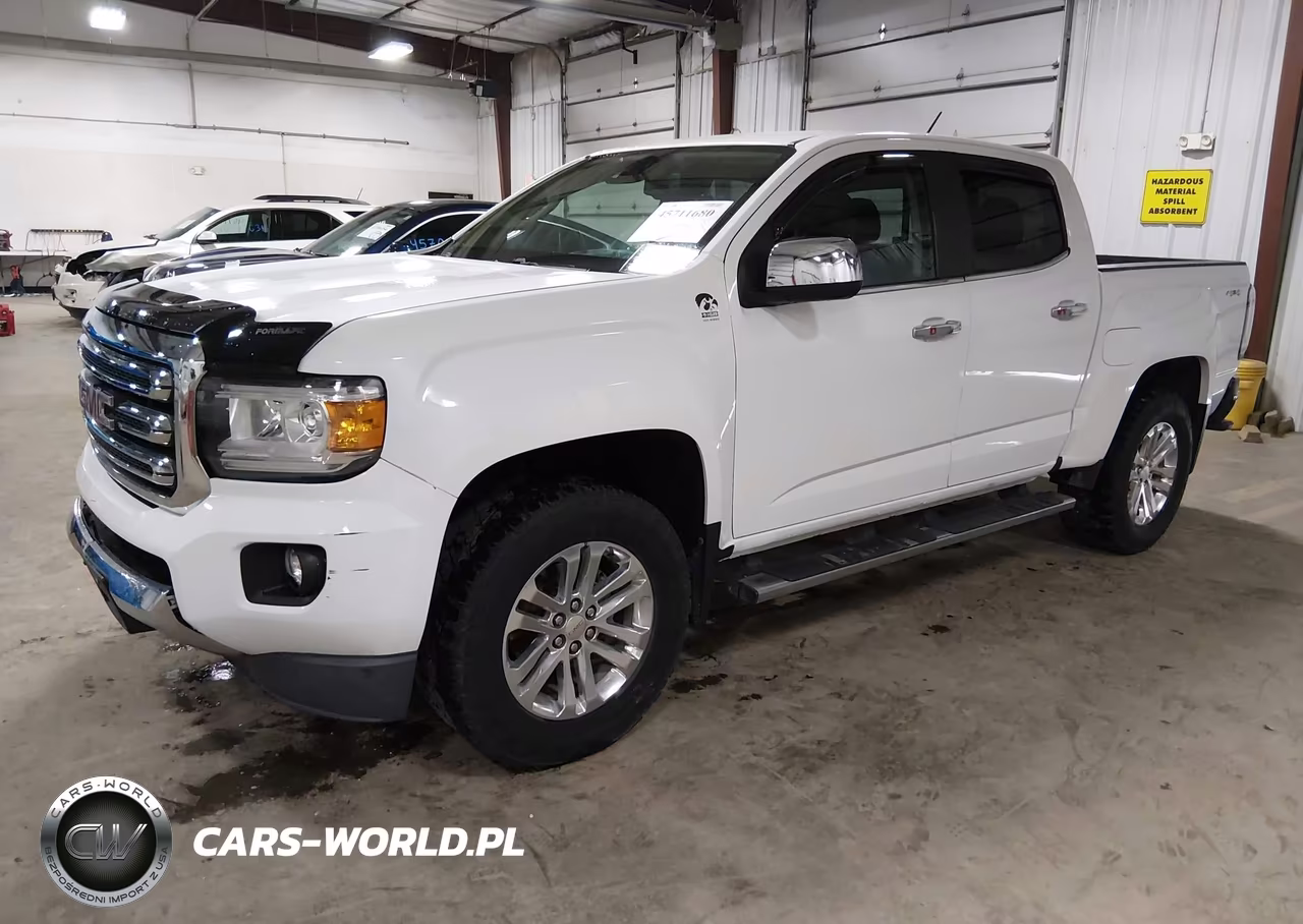 2016 GMC Canyon Slt VIN:1GTG6DE36G1196232 - 2