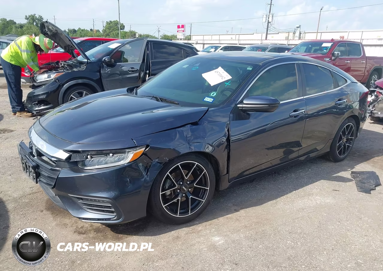 2019 Honda Insight Touring VIN:19XZE4F90KE027103 - 2