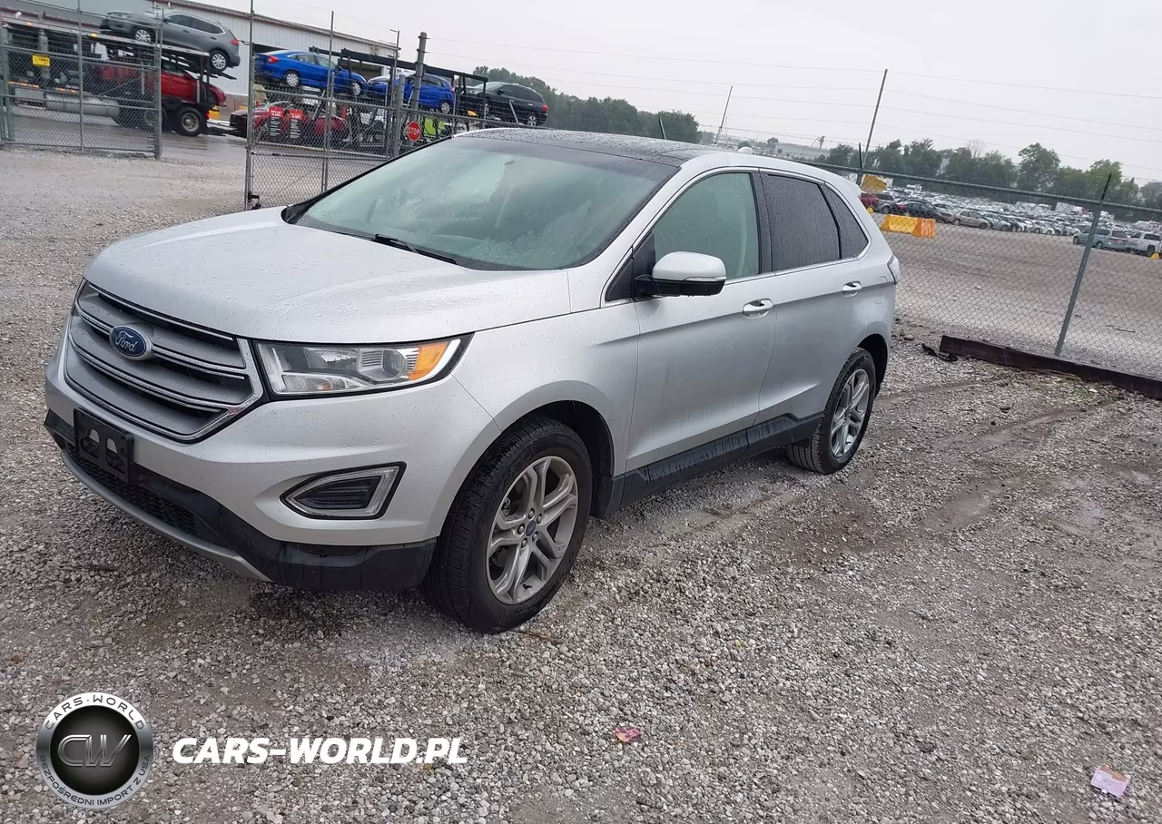 2017 Ford Edge Titanium VIN:2FMPK3K96HBB29033 - 2