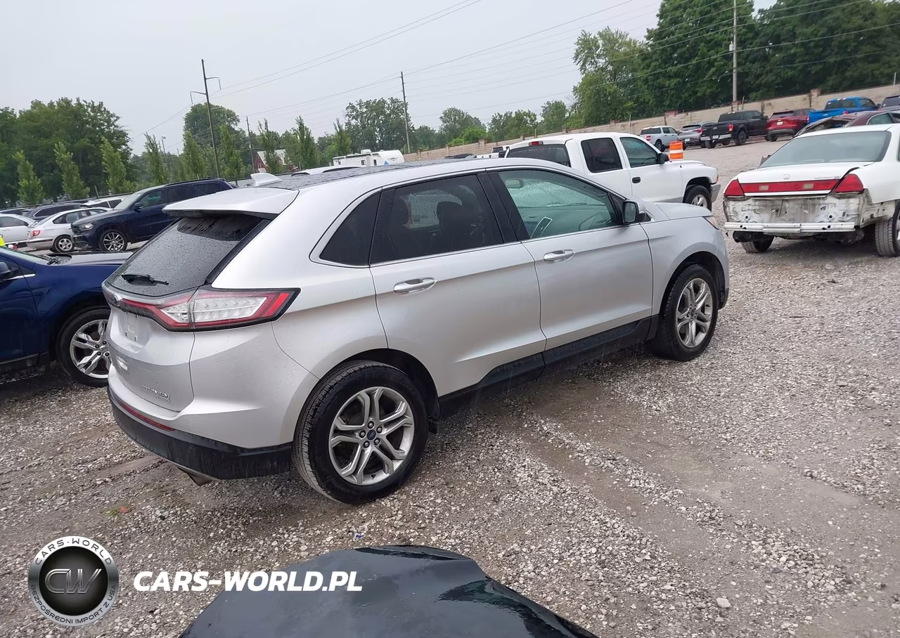 2017 Ford Edge Titanium VIN:2FMPK3K96HBB29033 - 4