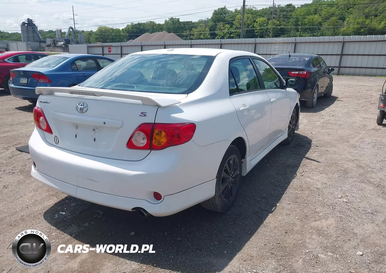 2009 Toyota Corolla S VIN:1NXBU40E19Z130712 - 4