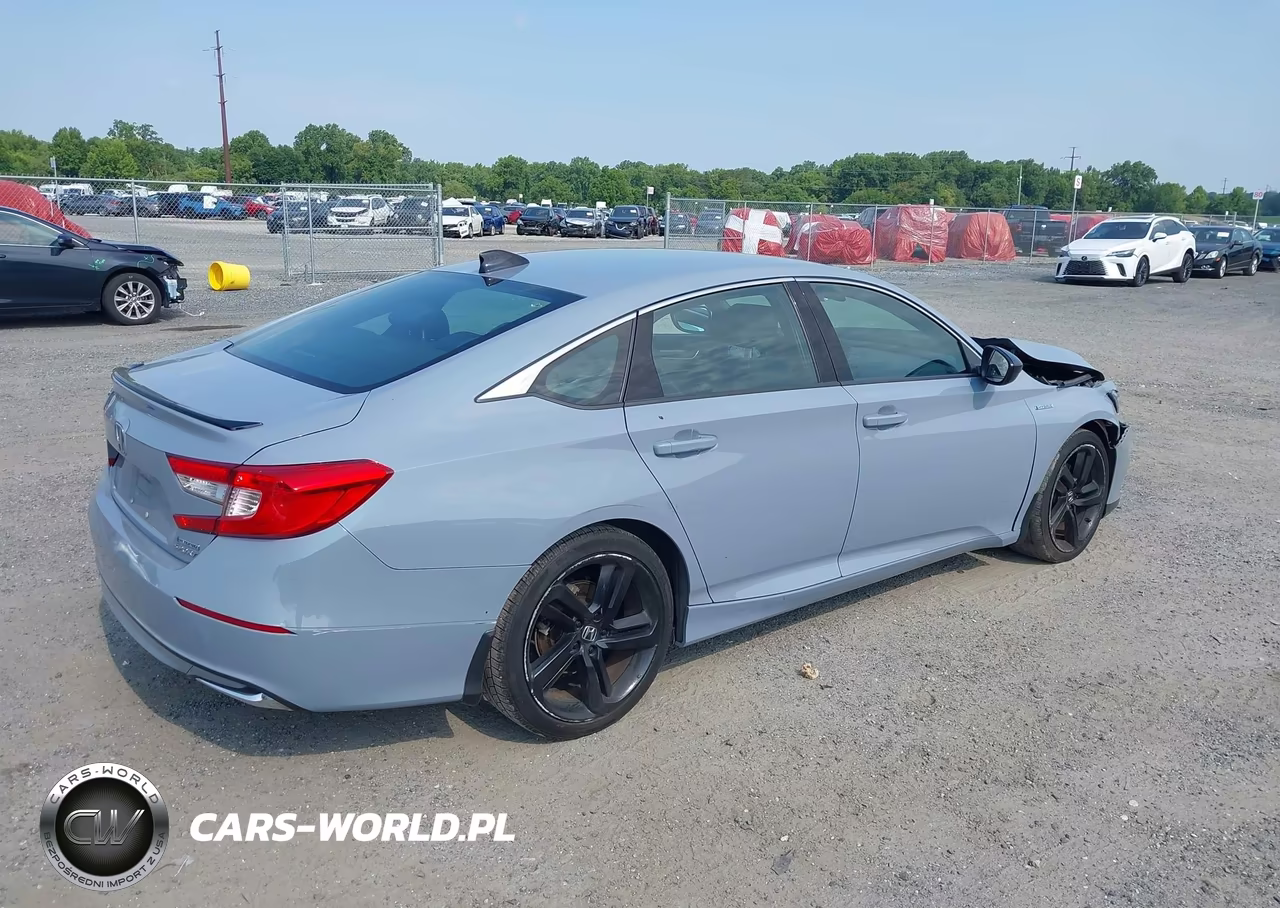 2022 Honda Accord Hybrid Sport VIN:1HGCV3F27NA022895 - 4