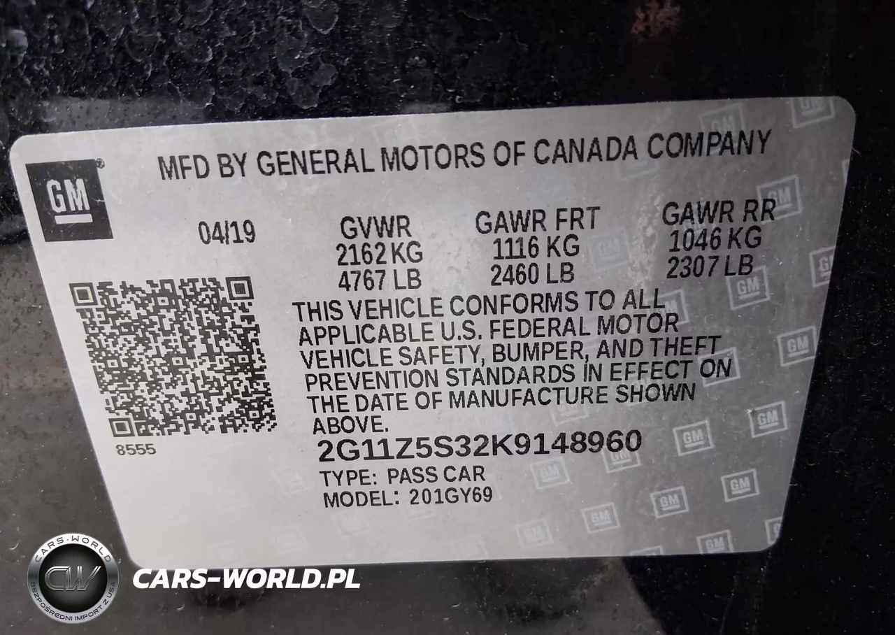 2019 Chevrolet Impala Lt VIN:2G11Z5S32K9148960 - 9