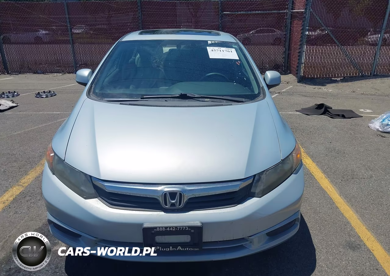 2012 Honda Civic Exl VIN:19XFB2F97CE349223 - 12