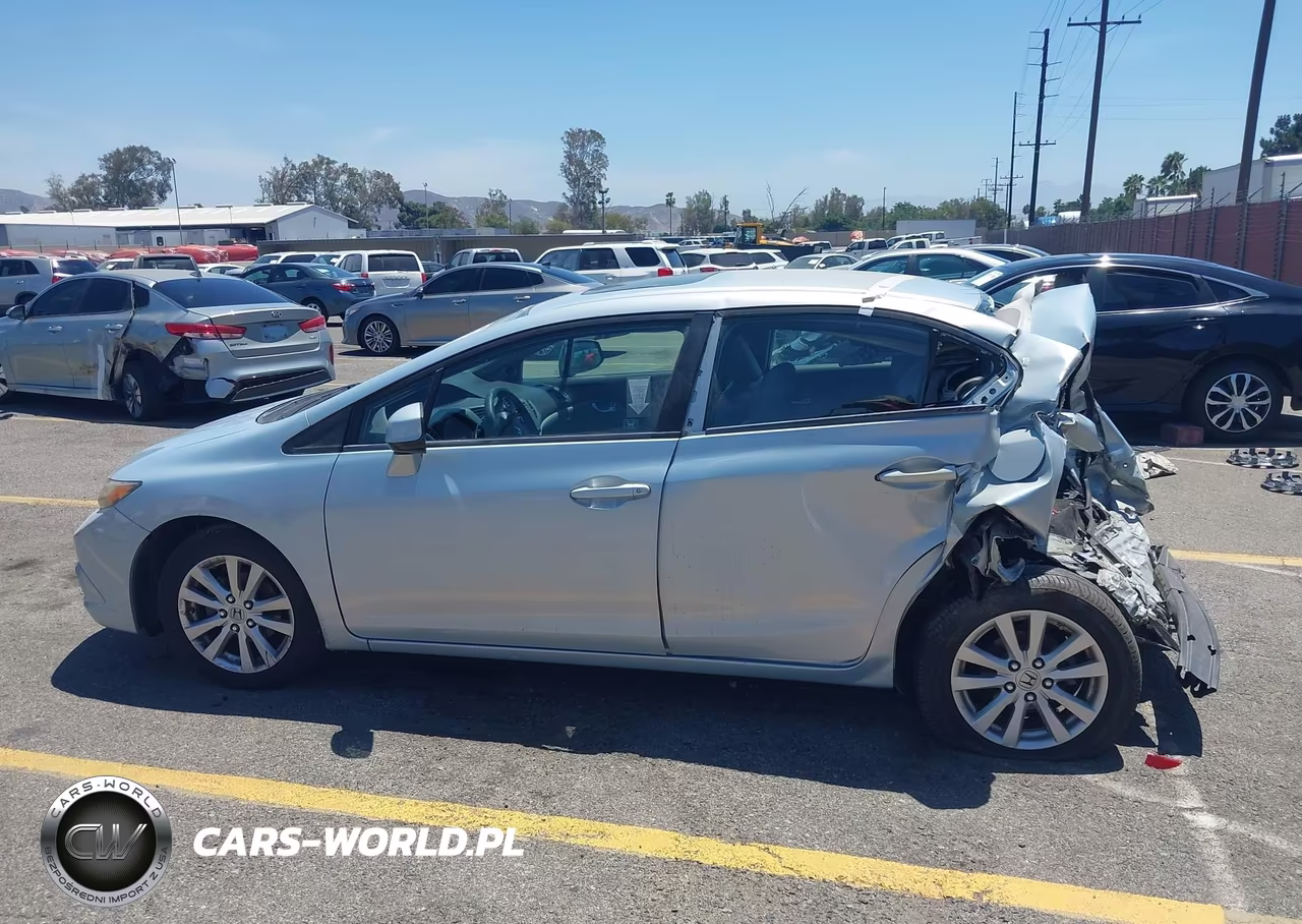 2012 Honda Civic Exl VIN:19XFB2F97CE349223 - 14