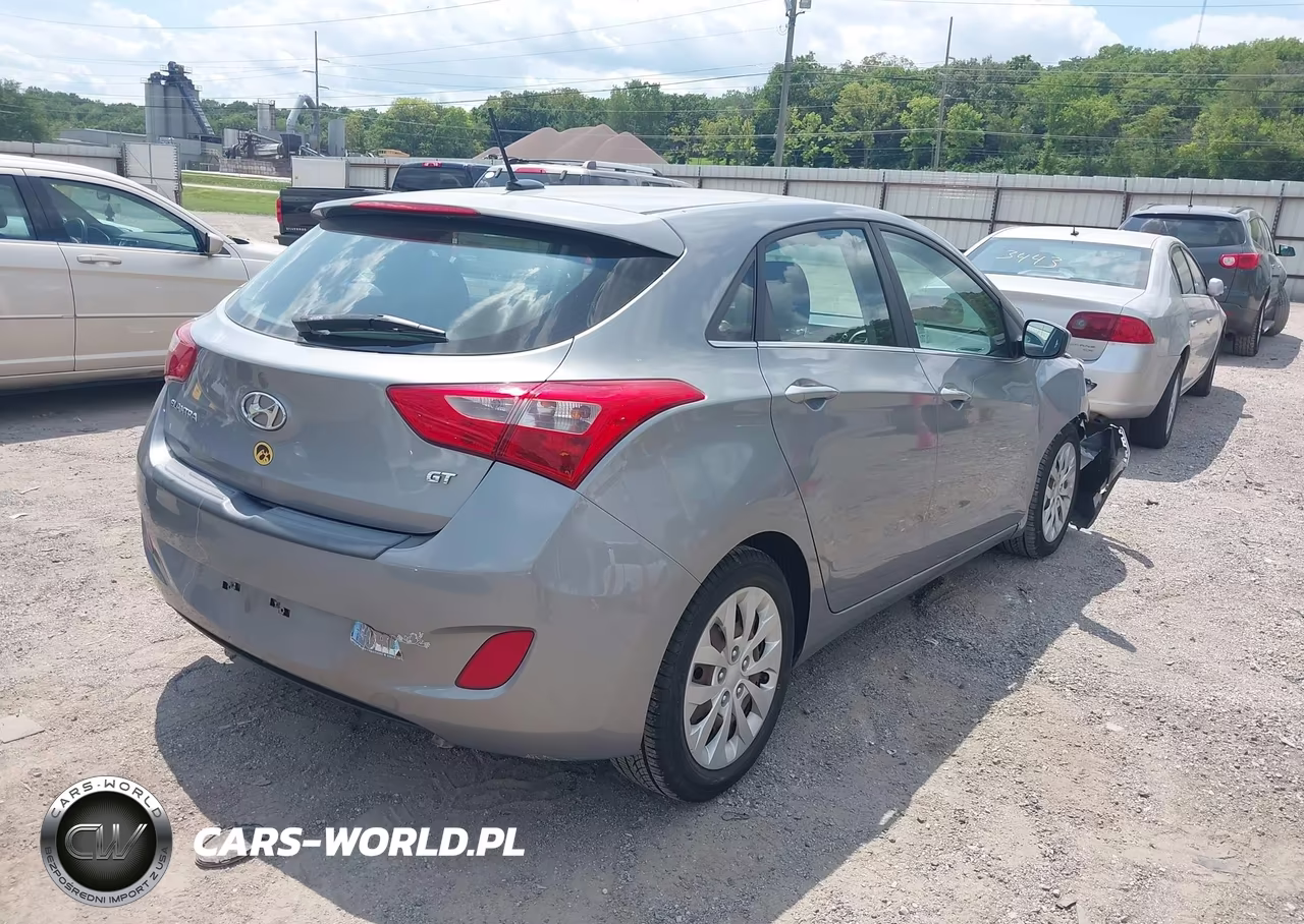 2016 Hyundai Elantra Gt VIN:KMHD35LH6GU270310 - 4