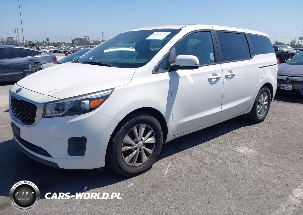 2017 Kia Sedona Lx VIN:KNDMB5C15H6245687 - 2