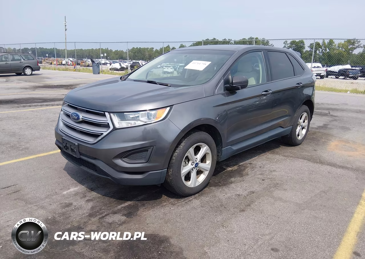 2016 Ford Edge Se VIN:2FMPK3G93GBC00812 - 2
