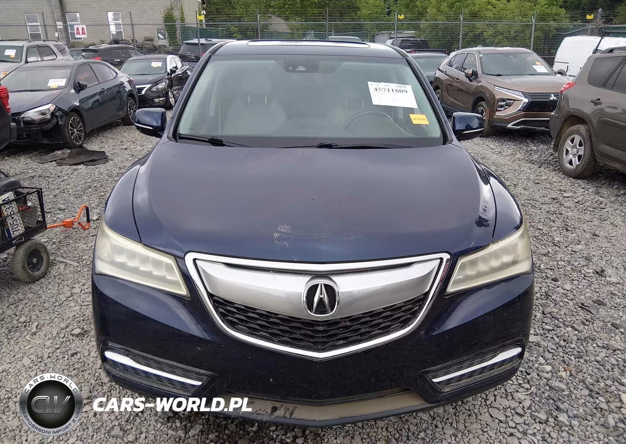 2016 Acura Mdx Technology Acurawatch Plus Packages-Technology Package VIN:5FRYD4H44GB044129 - 11