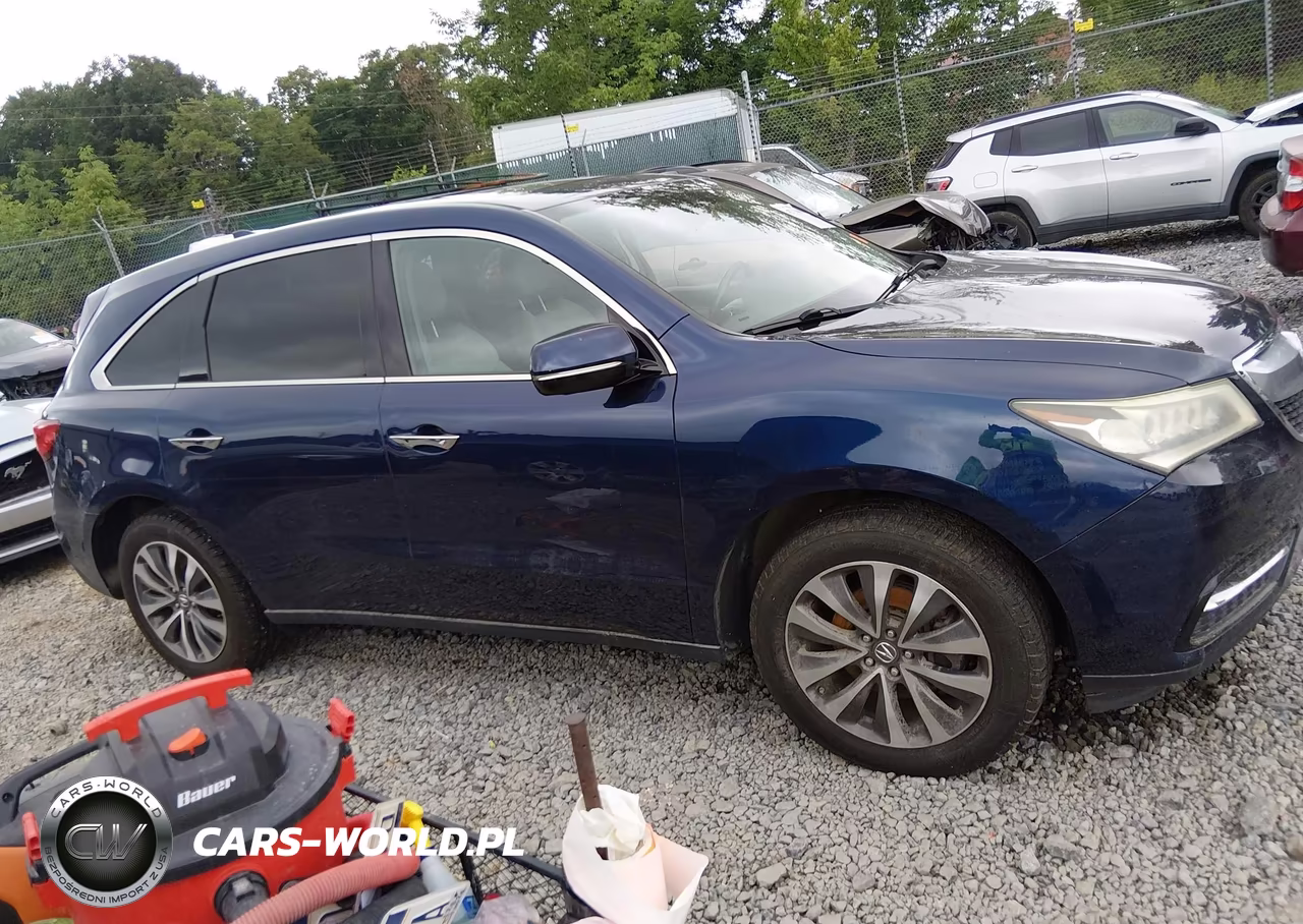 2016 Acura Mdx Technology Acurawatch Plus Packages-Technology Package VIN:5FRYD4H44GB044129 - 12