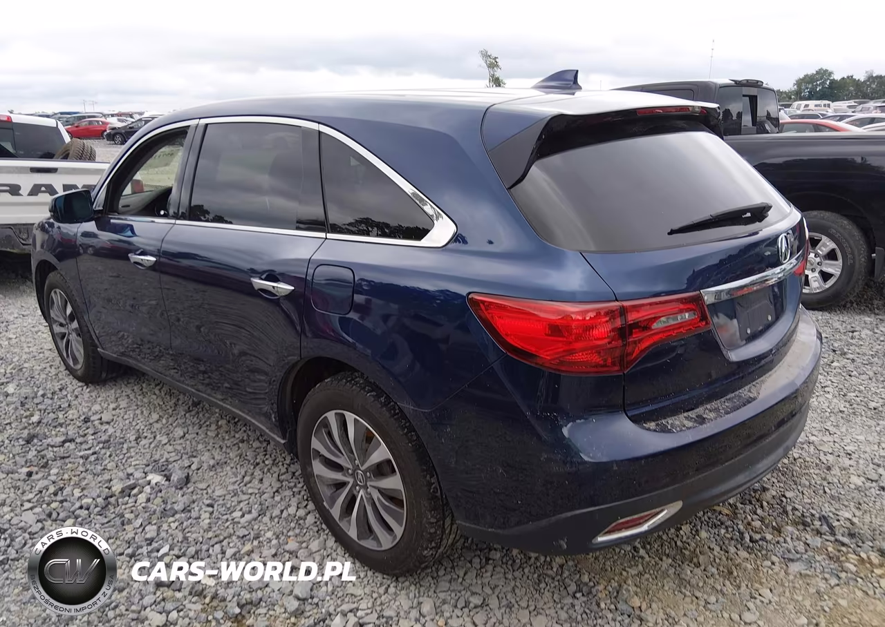 2016 Acura Mdx Technology Acurawatch Plus Packages-Technology Package VIN:5FRYD4H44GB044129 - 3