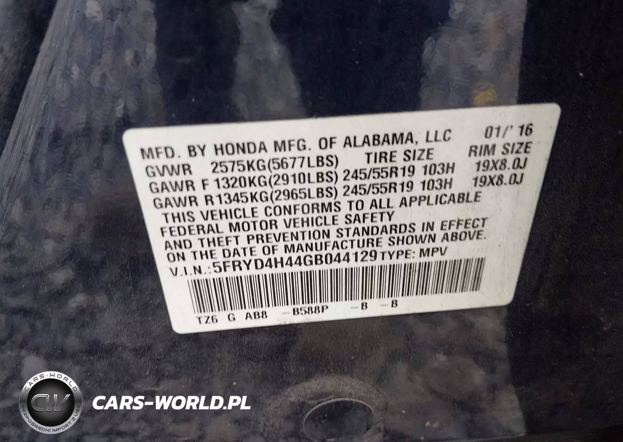 2016 Acura Mdx Technology Acurawatch Plus Packages-Technology Package VIN:5FRYD4H44GB044129 - 9