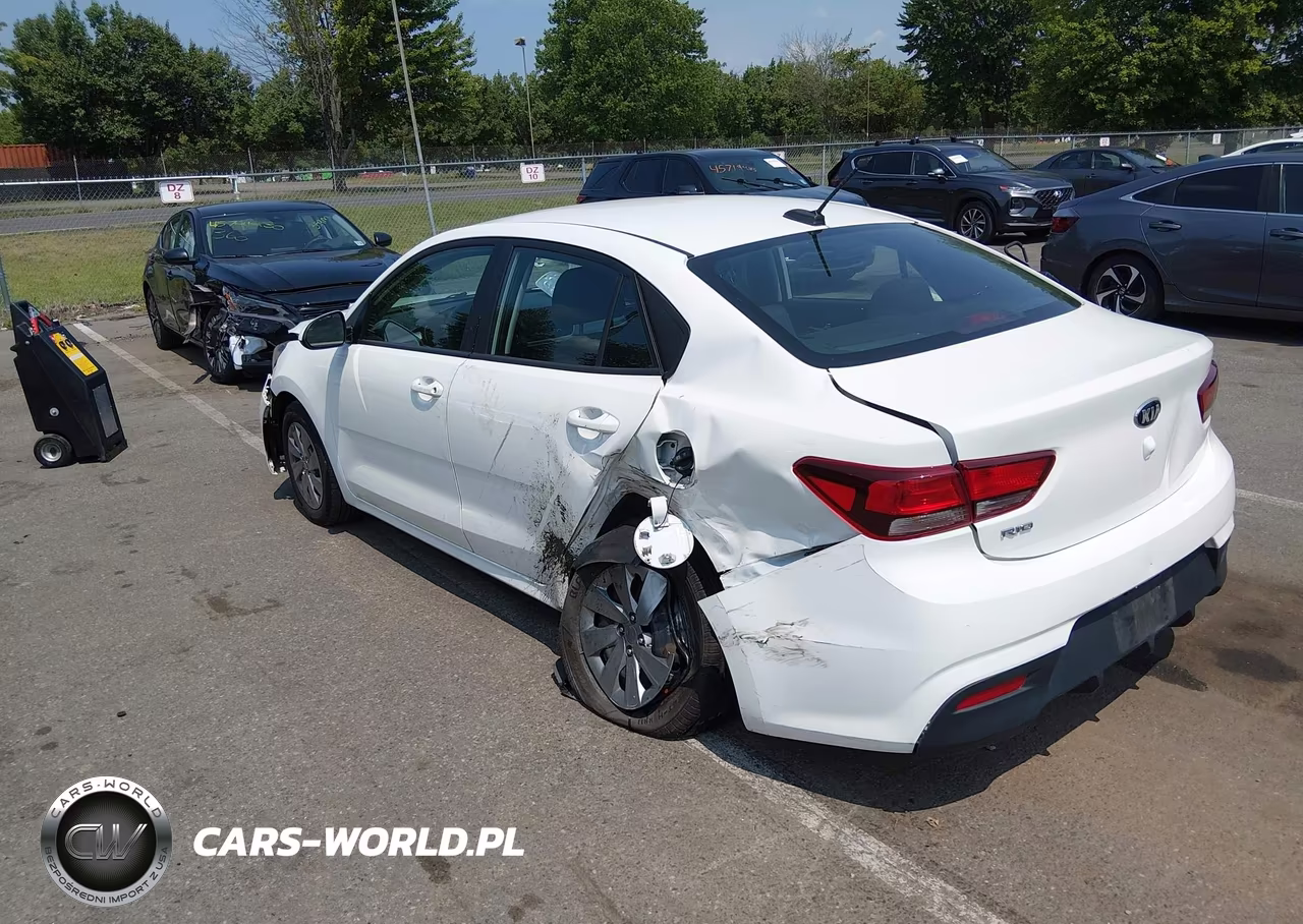 2020 Kia Rio Lx VIN:3KPA24AD2LE346067 - 3
