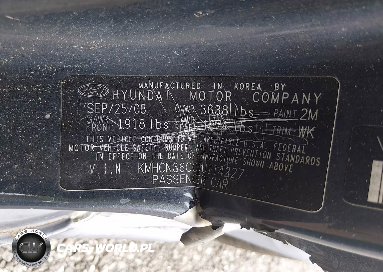 2009 Hyundai Accent Se VIN:KMHCN36C09U114227 - 9