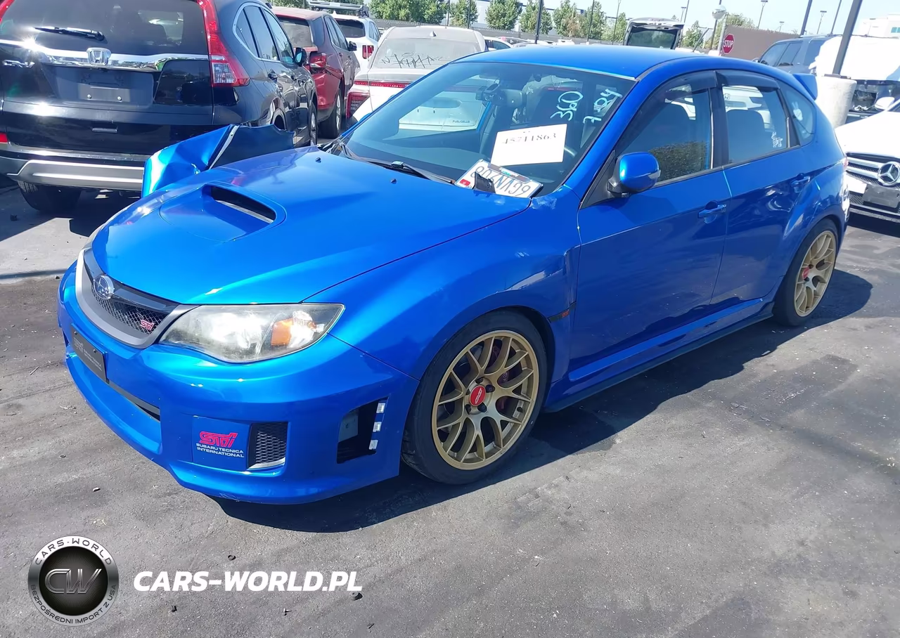 2008 Subaru Impreza Wrx Sti VIN:JF1GR89638L818302 - 2